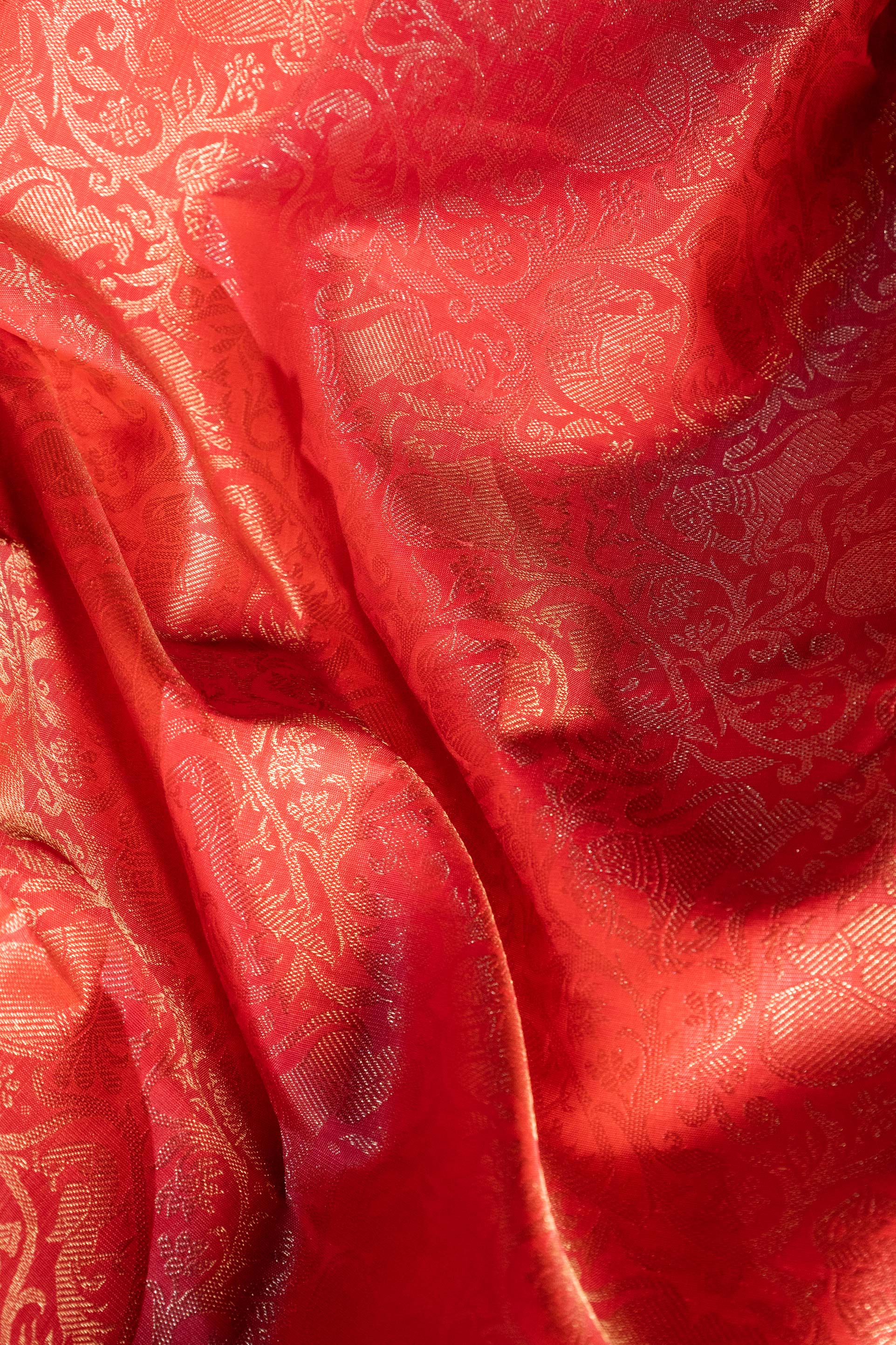 pink kanchipuram silk saree