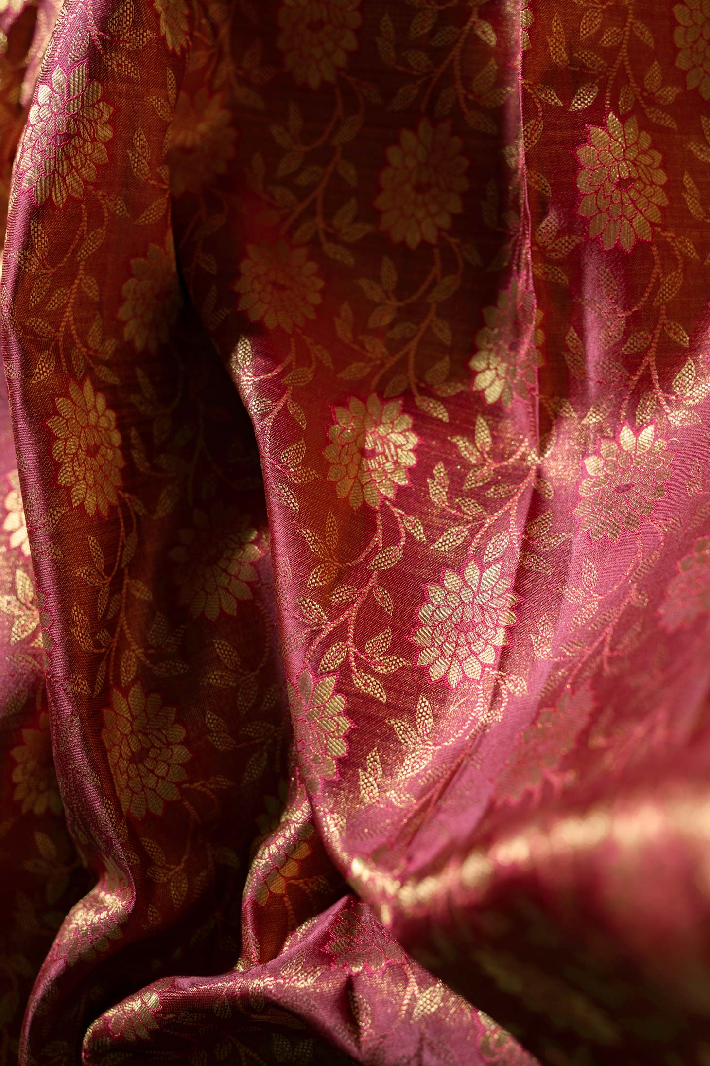 maroon bridal silk sarees