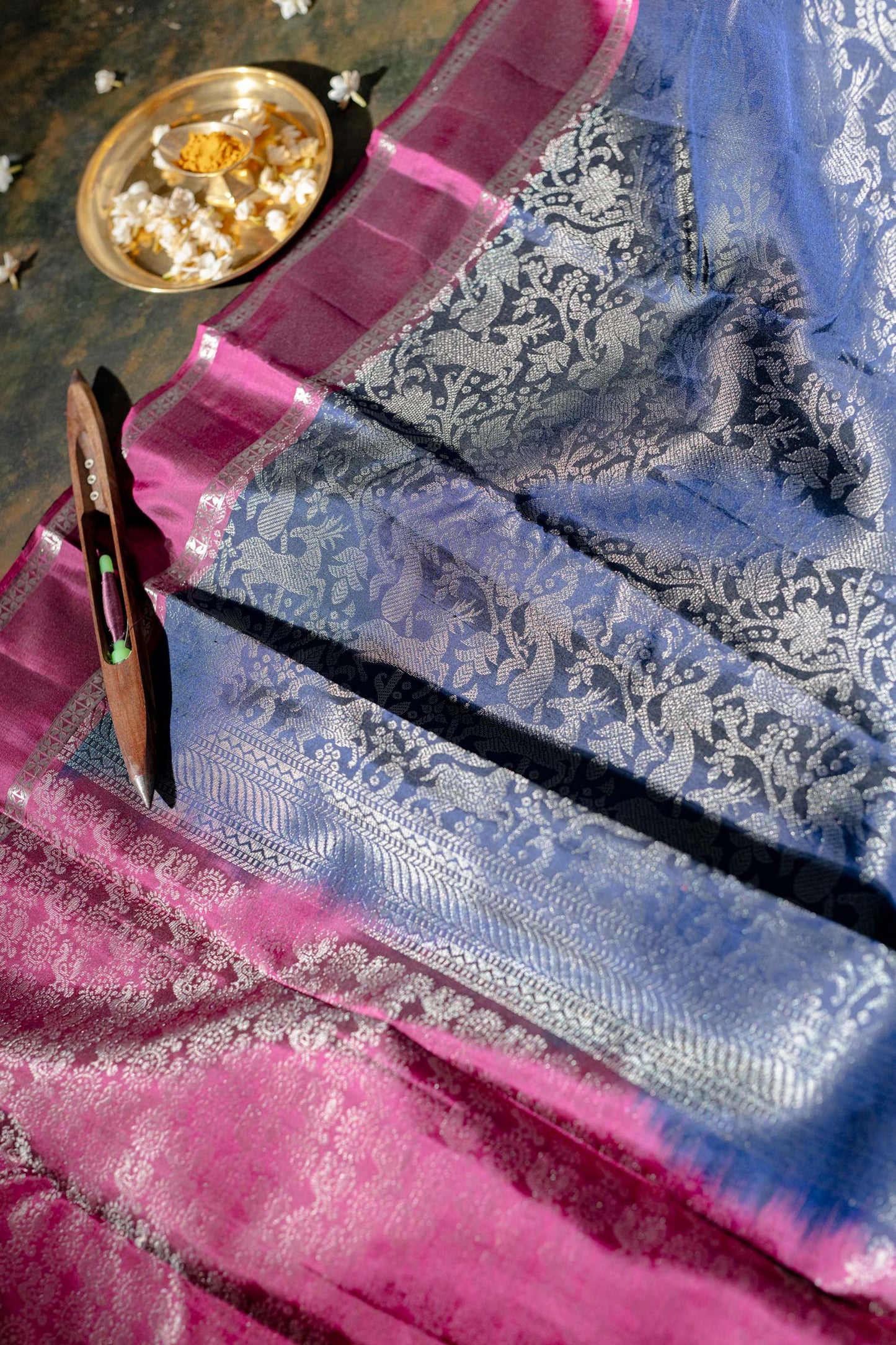 printed pure silk sarees